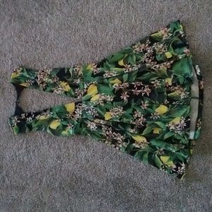 Ginger Fizz Tropical Print Dress 8